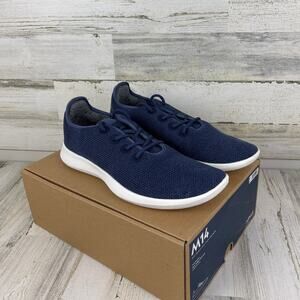 Allbirds mens 14 tree runner navy blue sneaker wool lace up